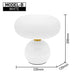 Modern LED Table Lamp – Dimmable Frosted Glass Shade - Samanta Factory