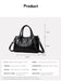 Casual Tote Shoulder & Crossbody Bag – Versatile, Soft PU Leather with Sequined Design - Samanta Factory