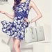 Ladies Large Tote Bag – Square Shoulder Bag, PU Leather Handbag & Crossbody for Women - Samanta Factory