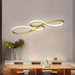 Modern LED Pendant Light – Iron Finish with Remote Dimming - Samanta Factory