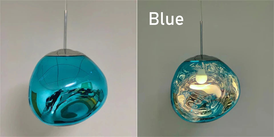 Modern Pendant Light – Energy-Saving LED Cord Fixture with Iron Finish - Samanta Factory