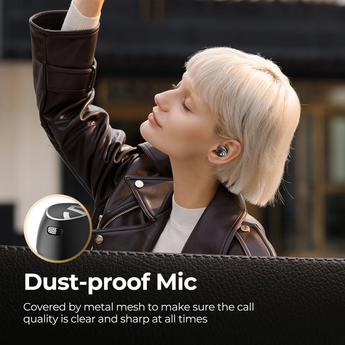 Wireless Bluetooth Earbuds – Ergonomic Design with 30H Playtime & Touch Controls