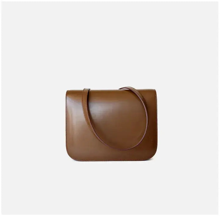 Cow Leather Flap Bag – Soft Shoulder for Women SF