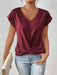 V-Neck Blouse - Casual Elegance for Office & Summer Days - Samanta Factory