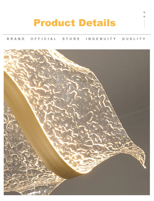 Modern LED Pendant Light – Smart Dimmable with Remote Control SF