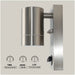 PIR Motion Sensor LED Wall Light – Stainless Steel, Waterproof IP44 Outdoor Lamp - Samanta Factory