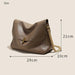 Leather Shoulder Bag - Soft Cowhide Crossbody Style SF