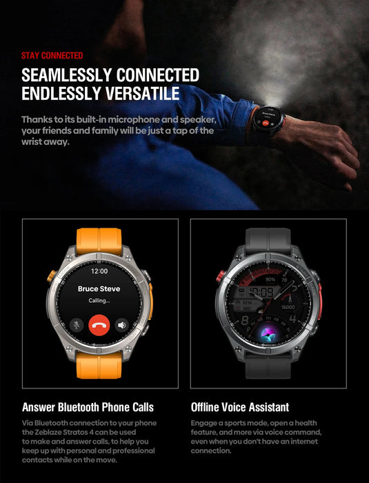 GPS Smartwatch – Sports & Health Tracking Power SF