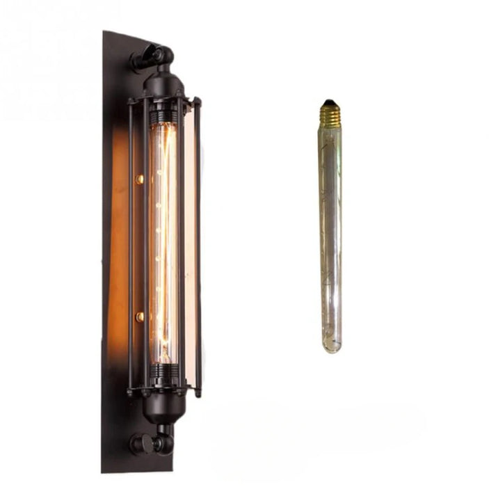 Traditional Wall Lamp – Iron LED Fixture for Vintage-Inspired Interiors