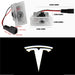 Tesla 2Pcs Car Door Projector Welcome Lights Accessories For Tesla Model 3 S X Y Cybertruck Roadster SpaceX Car Accessories - Samanta Factory