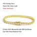 EWYA D Color Moissanite Tennis Bracelet 925 Silver 18K Gold - Samanta Factory