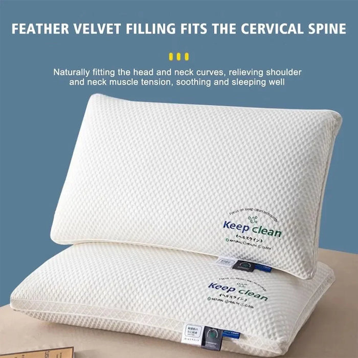 3D Neck Support Pillow – High Elasticity & Anti-Collapse Design