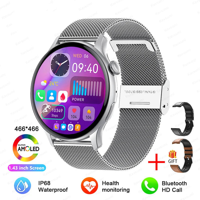Smart Watch – AMOLED Display with Bluetooth Calling SF