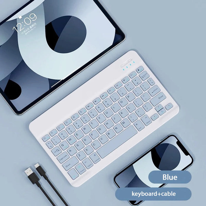 Magnetic Tablet Keyboard – Wireless Bluetooth for 10–11.5" iPad, Android & Tablets SF