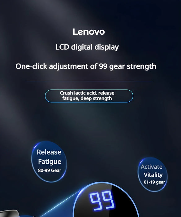 Lenovo Smart Neck Massager – CE Certified Relaxation for Everyday Neck Pain Relief