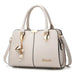 Women’s Large Capacity Boston Handbag – PU Leather Shoulder & Crossbody Tote Bag SF