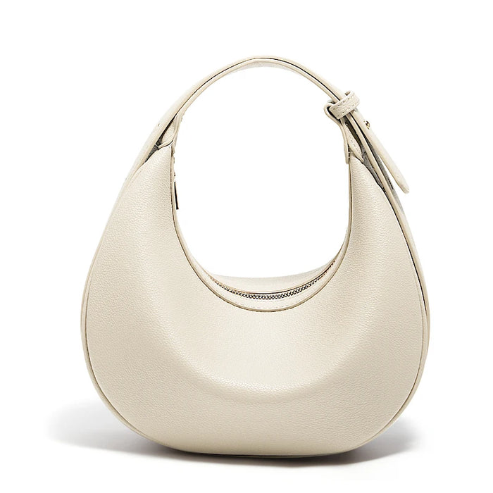 Chic Half-Moon Leather Handbag – Stylish Crossbody Bag for Women, Ideal Gift for Loved Ones - Samanta Factory