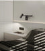 Modern Wall Lamp with Dimmable Switch – Rocker Arm Retractable LED Reading Light - Samanta Factory