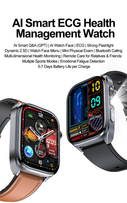 Health Smartwatch – ECG & AI Five-Organ Monitoring SF