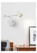 Modern Wall-Mounted LED Lamp – Adjustable Swing Arm with Warm/Cold Light for Bedrooms & Living Rooms - Samanta Factory