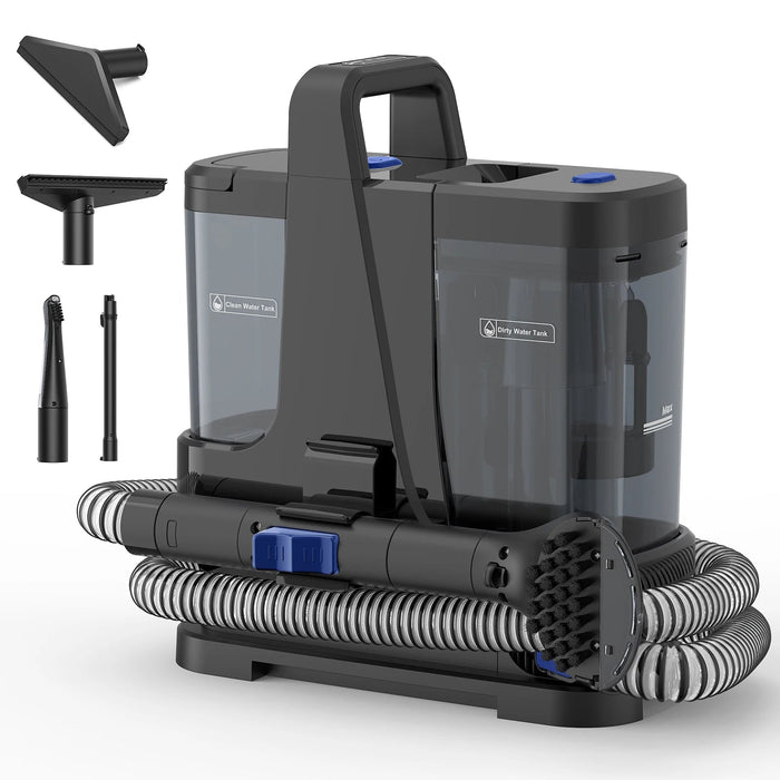 Carpet Cleaner Machine – 800W Hot Water Extraction Upholstery Cleaner with 15kPa Suction SF