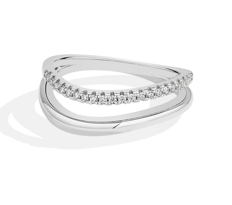 S925 Moissanite Ring – D-Color VVS1 Stone in 18K Gold Plating