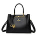 Women’s Tote Bag – Soft Microfiber Leather Casual Handbag with Zipper Closure - Samanta Factory