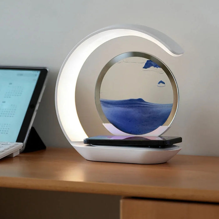 Smart Night Light – Wireless Charging & Adjustable Brightness SF