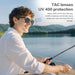 AI Smart Glasses with HD Camera & Translation – Color-Changing Bluetooth Calling Sunglasses SF