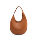 Half-Moon Shoulder Bag – Soft Versatile Leather Handbag for Women - Samanta Factory