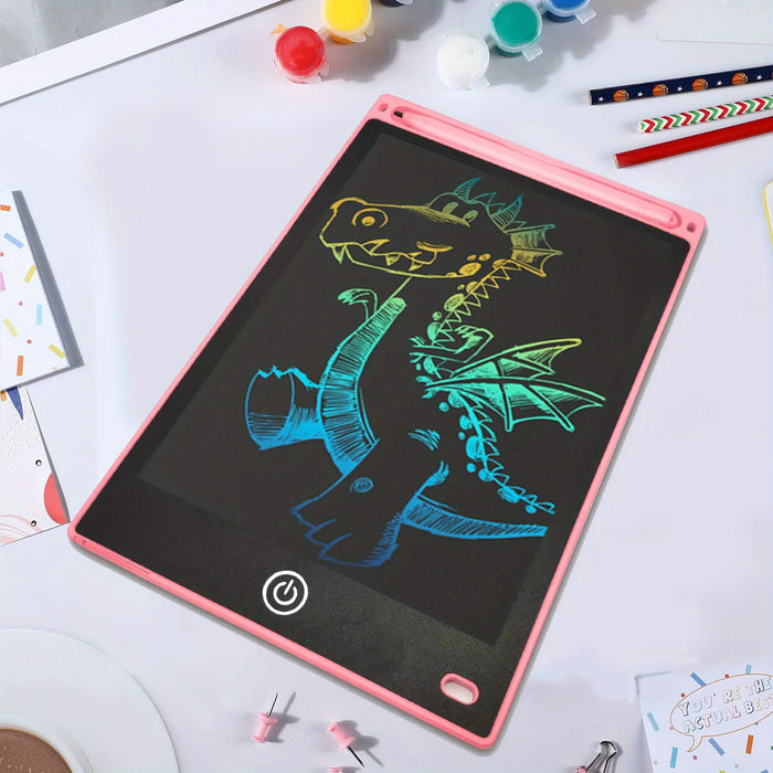 LCD Writing Tablet for Kids – Eye-Protecting Color Screen & Eco-Friendly Reusable Design