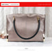 Leather Tote Bag – Soft Casual Shoulder Handbag for Women - Samanta Factory