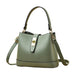 Women’s Two-Tone Bucket Bag – Large Capacity Faux Leather Crossbody & Shoulder Handbag SF
