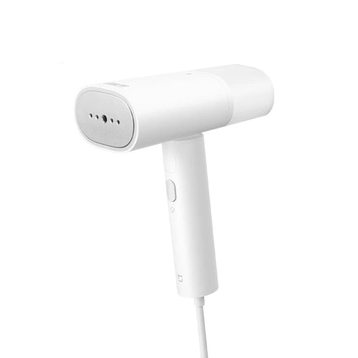 1300W handheld garment steamer with 30kPa boost technology 26 second heat up dual vertical flat ironing modes 160mL water tank foldable lightweight design for home and travel use