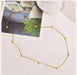 Heart Link Chain Necklace – Gold Stainless Steel Design SF