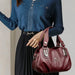 Women’s Tote Bag – Sequined Letter Design & Soft Leather Shoulder Handbag - Samanta Factory