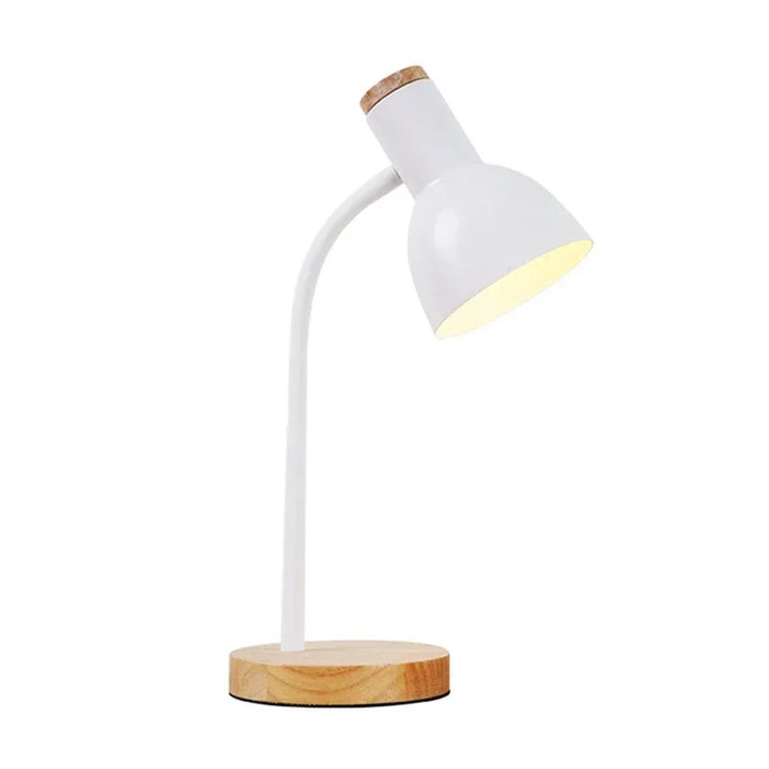 Wooden Desk Lamp – Elegant Design with E27 Socket for Soft, Eye-Friendly Lighting - Samanta Factory
