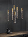 Modern Pendant Light – Luminous Acrylic with Brushed Aluminum Finish - Samanta Factory