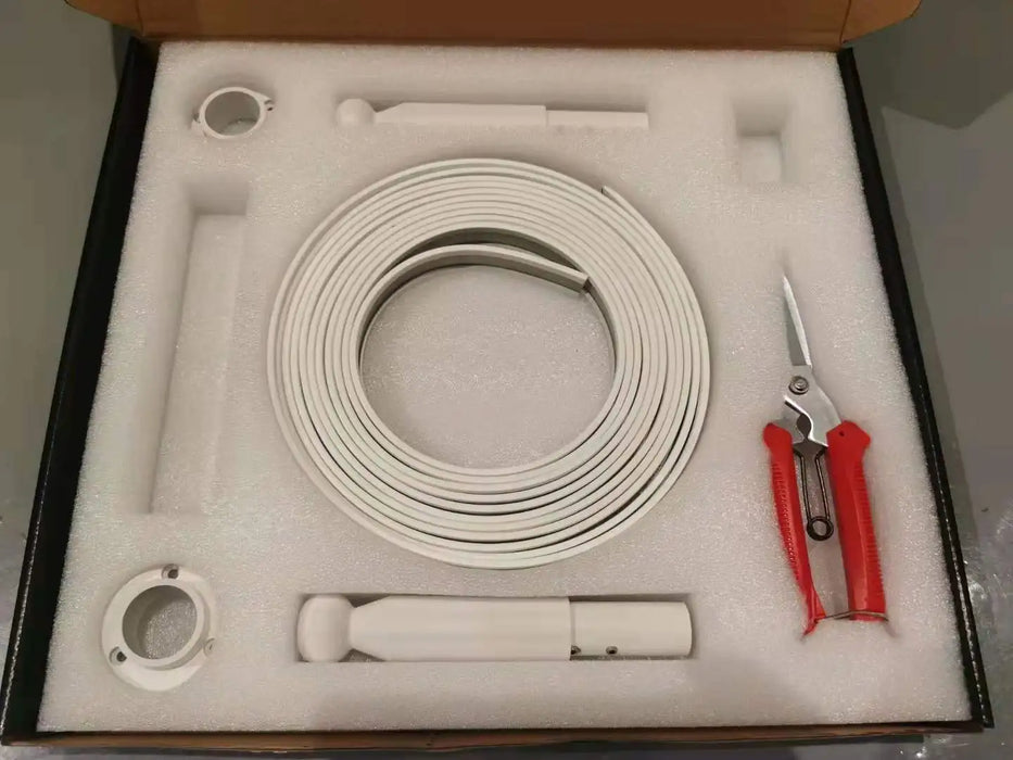 Modern Linear LED Wall Lamp – Black & White Minimalist Skyline Design - Samanta Factory