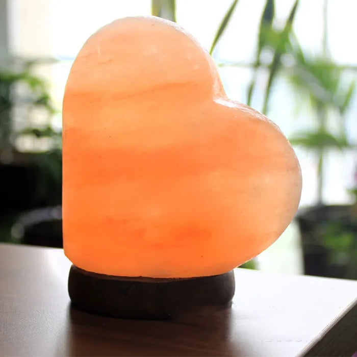 Himalayan Salt Lamp – Color-Changing LED with USB & Natural Air Purification
