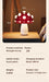 Mushroom Night Light – Dimmable LED with Cute Forest-Inspired Design - Samanta Factory