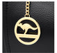 Women’s Soft PU Leather Handbag – Fashionable Casual Tote with Sequined Detail - Samanta Factory