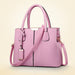 Ladies Large Tote Bag – Square Shoulder Bag, PU Leather Handbag & Crossbody for Women - Samanta Factory