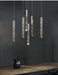 Modern Pendant Light – Luminous Acrylic with Brushed Aluminum Finish - Samanta Factory