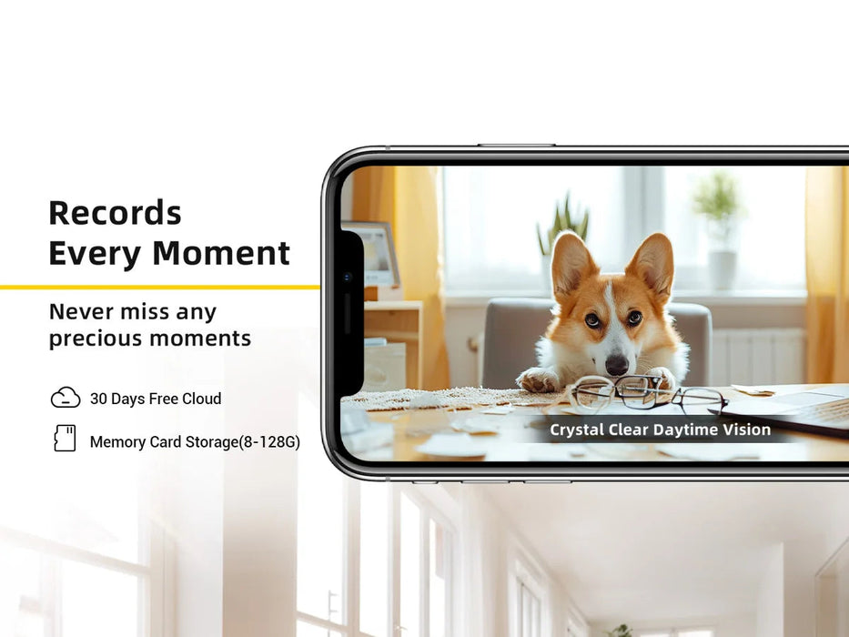 Indoor Dome Security Camera – 360° View & 3MP Color Night Vision SF