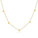 Heart Link Chain Necklace – Gold Stainless Steel Design SF