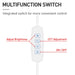 Modern LED Table Lamp – Dimmable Frosted Glass Shade - Samanta Factory
