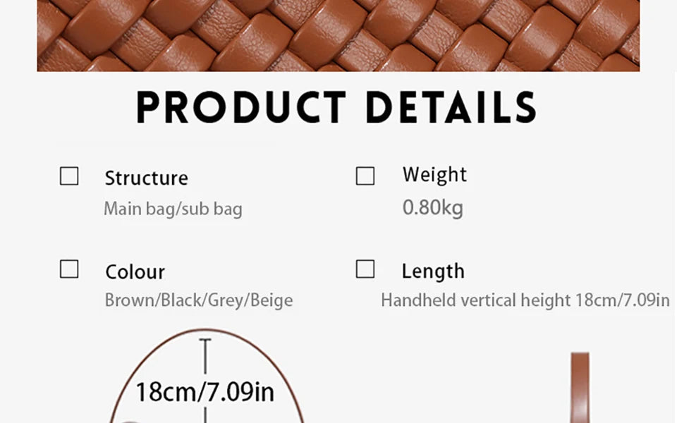Woven Bucket Tote Bag for Women – Large Crossbody Hobo Shoulder Bag for Summer - Samanta Factory