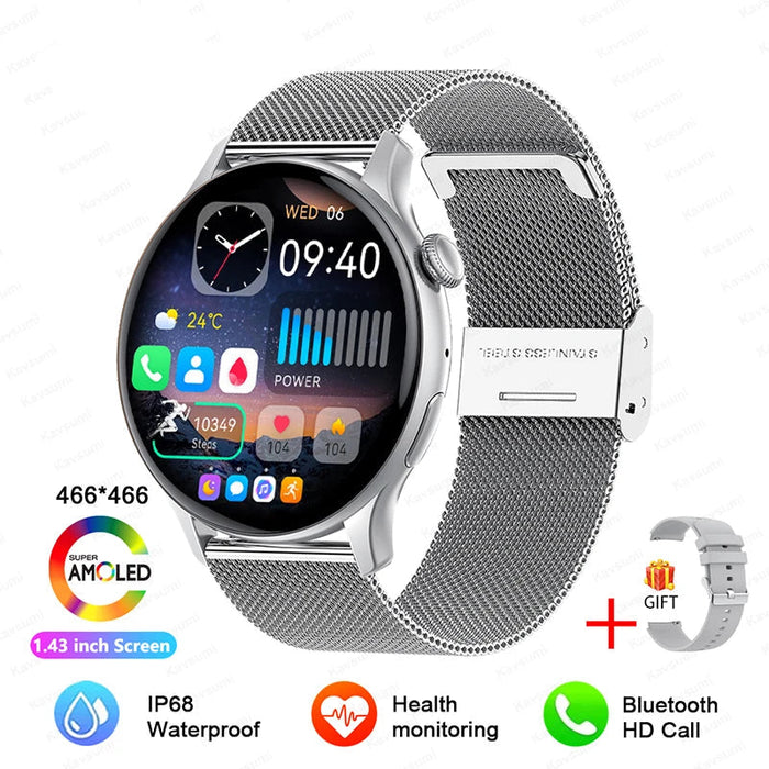 Smart Watch – AMOLED Display with Bluetooth Calling SF