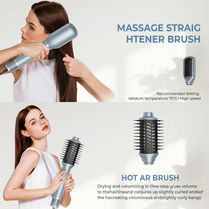 High-Speed Ionic Hair Dryer – 110000 RPM Brushless Motor with Anti-Scald Protection